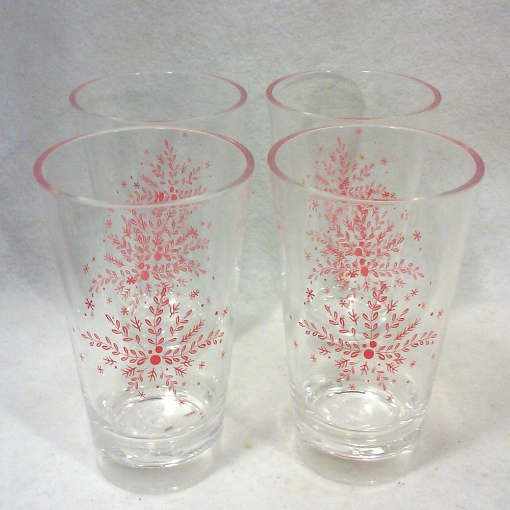Vintage Tord Boontje Acrylic Tumblers Set of Four